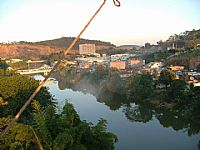 Rio Pomba cortando a cidade